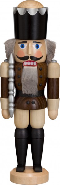 Nussknacker "König", aus Holz, lasiert, Höhe 29 cm