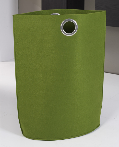 Designer Wäschetasche / Wäschesack aus Filz, B 60 x T 30 x H 70 cm, in 4 Farben erhältlich